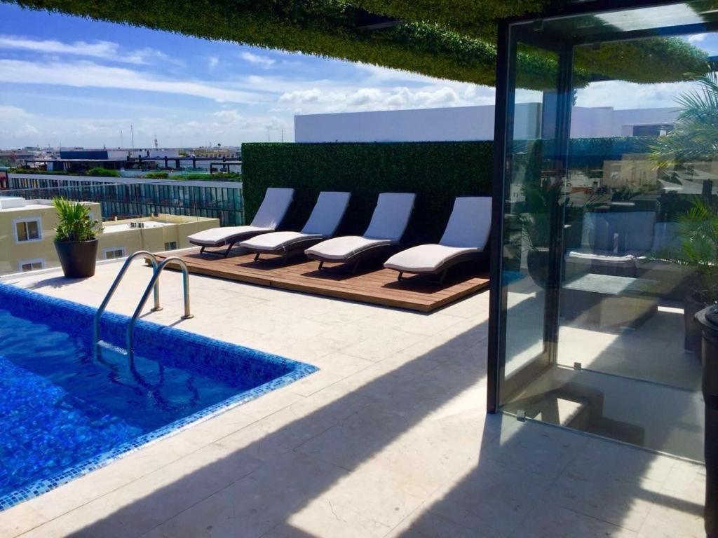 Apartmán Luxury 5Th Avenue Menesse 32 Playa del Carmen Exteriér fotografie